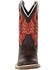 Image #5 - Durango Boys' Lil Rebel Pro Western Boots - Square Toe, Brown, hi-res