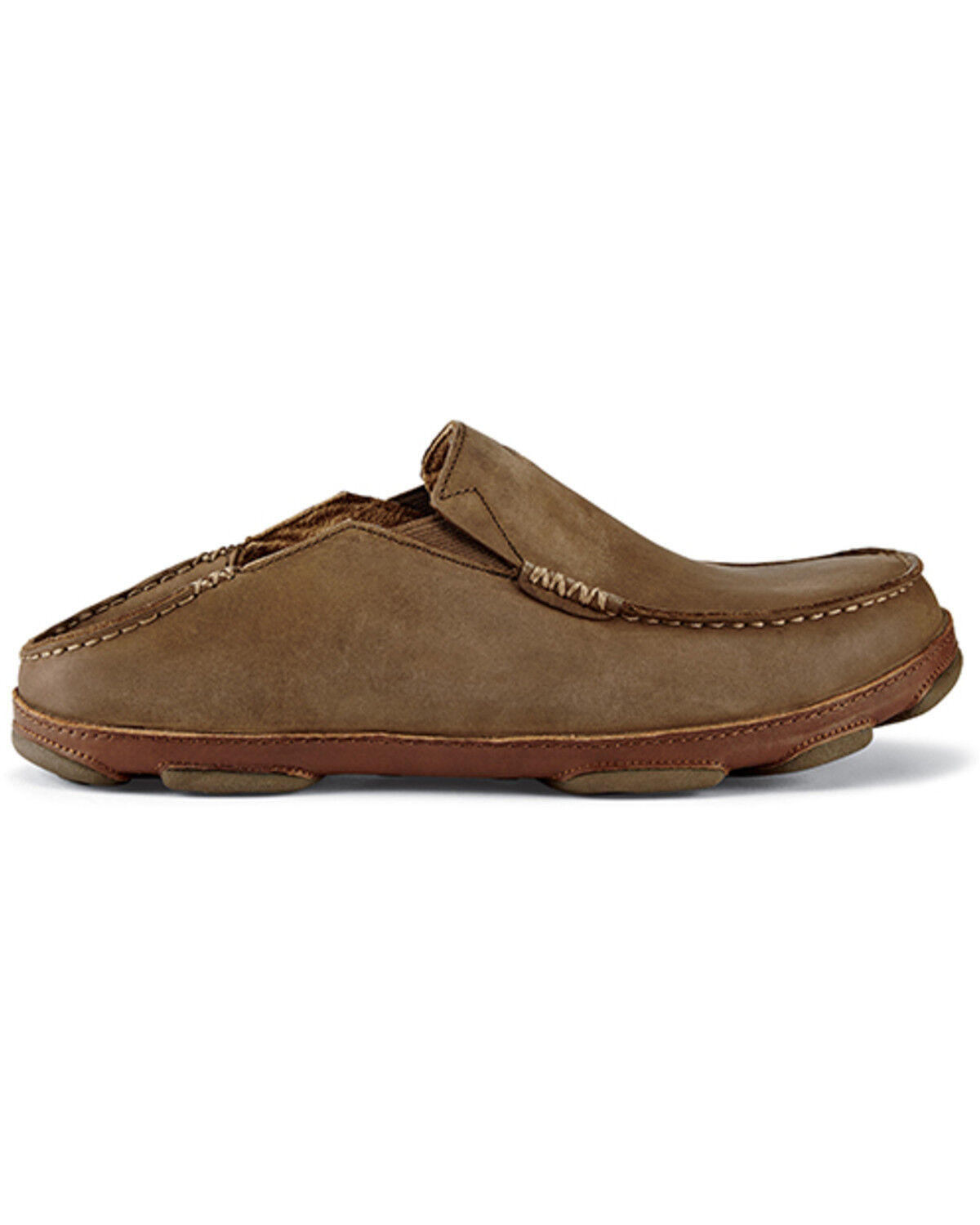 Image #3 - OluKai Men's Moloa Casual Shoes - Moc Toe, Tan, hi-res