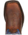 Image #6 - Durango Boys' Western Boots - Broad Square Toe, Brown, hi-res