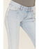 Image #2 - Shyanne Women's Light Wash Low Rise Seamed Bootcut Jeans, Light Medium Wash, hi-res