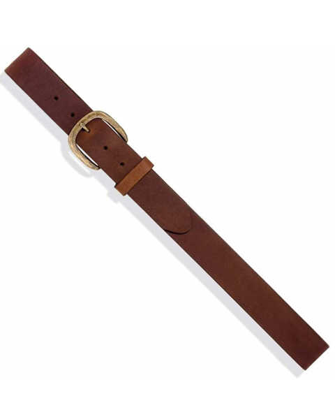 Image #2 - Justin Men's Leather Work Belt, Brown, hi-res