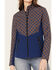 Image #3 - RANK 45&reg; Women's Fannie Geo Print Softshell Jacket, Royal Blue, hi-res