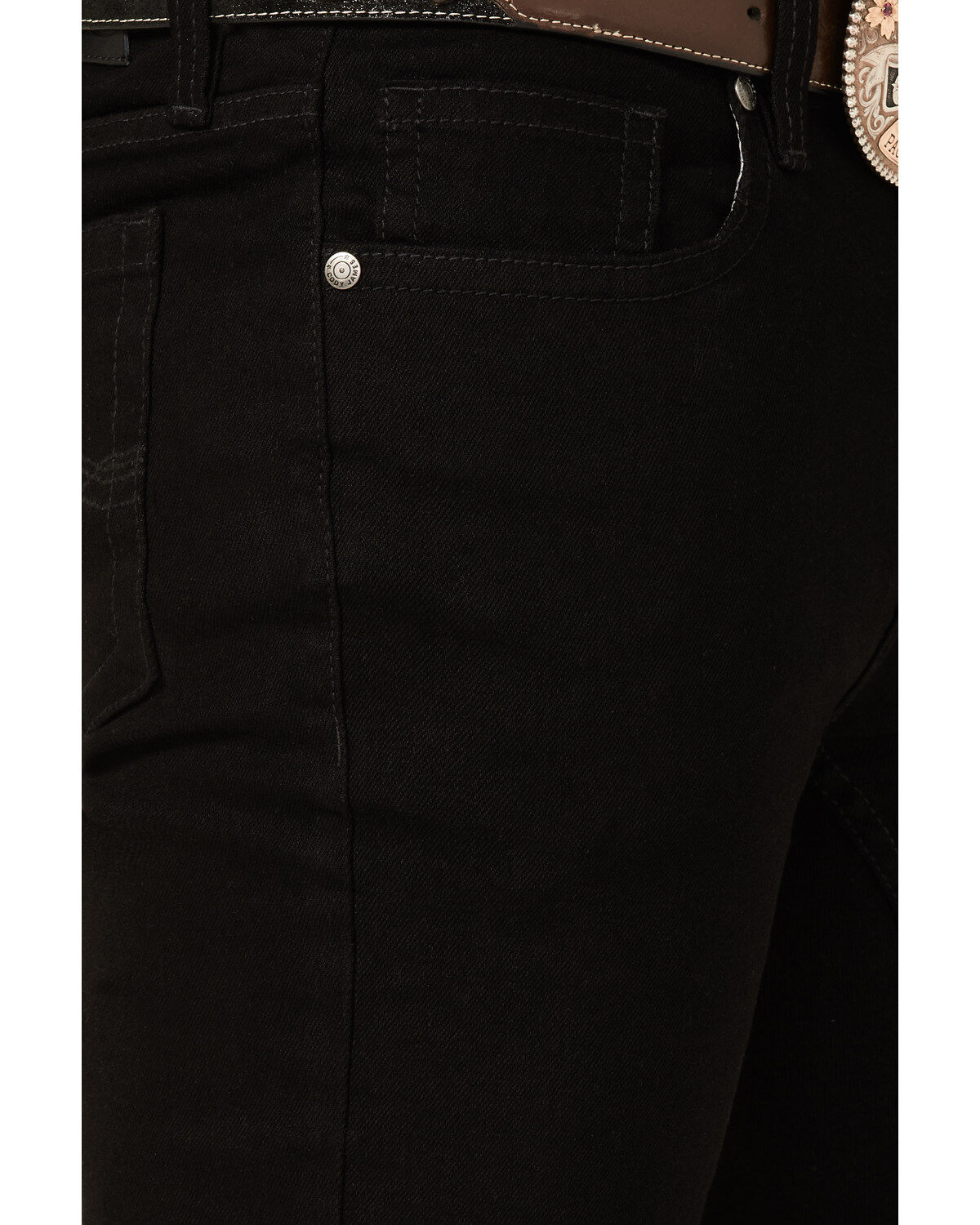 Image #2 - Cody James Men's Night Rider Wash Wyatt Slim Bootcut Stretch Denim Jeans, Black, hi-res