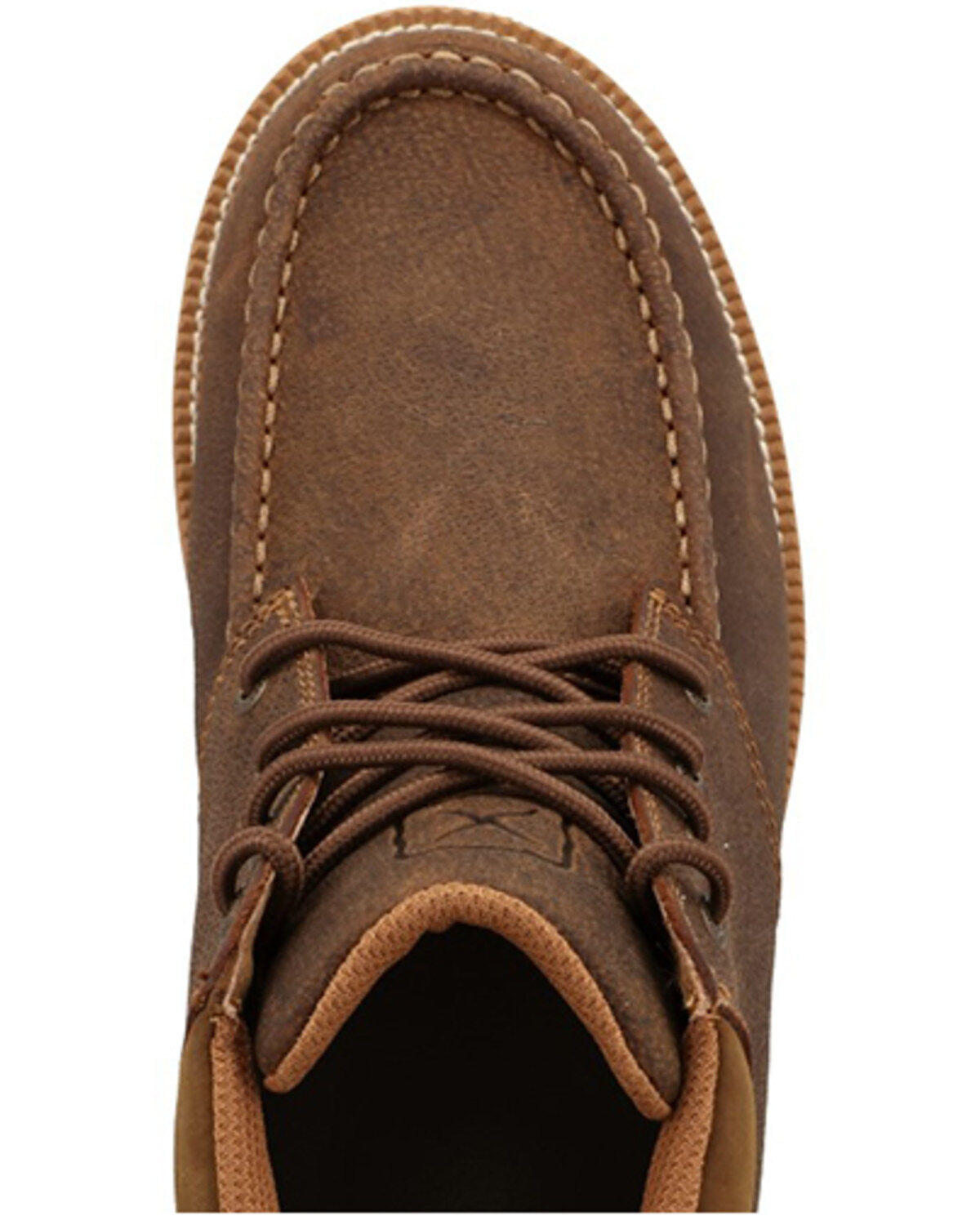 Image #6 - Twisted X Men's 6" CellStretch&reg; Wedge Sole Casual Boots - Moc Toe, Brown, hi-res