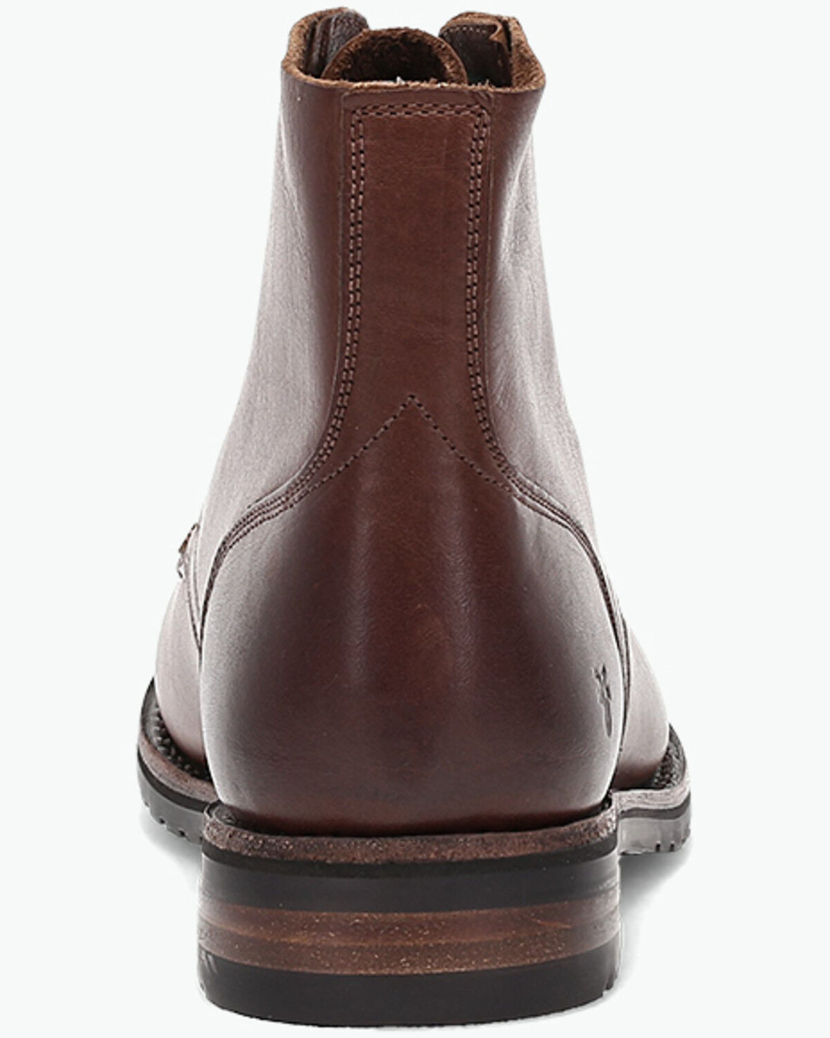 Image #5 - Frye Men's Barrett Lace-Up Casual Boots - Round Toe, Cognac, hi-res