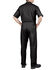 Image #2 - Dickies Short Sleeve Work Coveralls, Black, hi-res