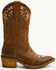 Image #2 - Shyanne Girls' Stephanie Western Boots - Round Toe, Brown, hi-res