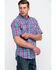 Image #3 - Resistol Men's Yosemite Small Plaid Short Sleeve Western Shirt, Multi, hi-res