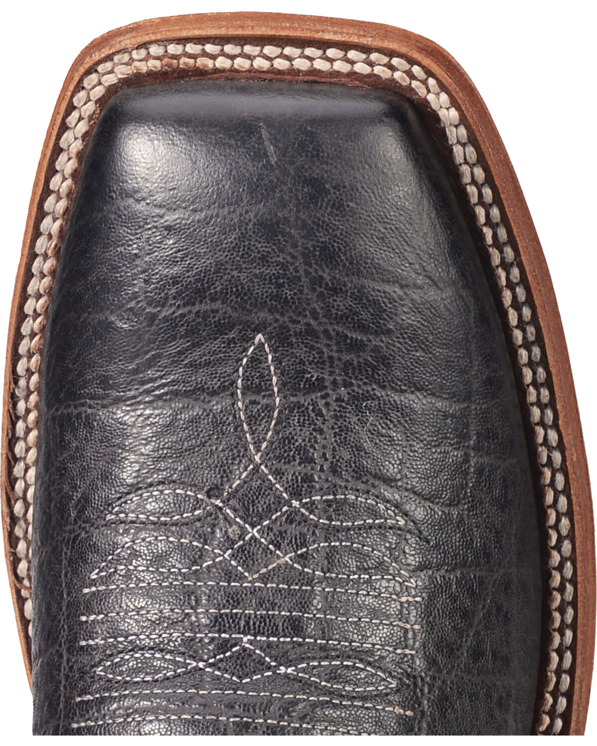 Image #6 - Tony Lama Men's Square Toe Western Boots, Black, hi-res