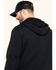 Image #5 - Hawx Men's FR Zip Up Fleece Hooded Work Hoodie, Black, hi-res