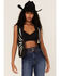 Image #2 - Understated Leather Women's Contrast Leather Bonnie Vest, , hi-res