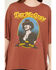 Image #3 - Daydreamer Tim McGraw Short Sleeve Oversized Tee, Brown, hi-res