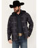 Image #1 - RANK 45&reg; Men's Southwestern Print Softshell Jacket, Charcoal, hi-res