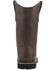 Image #5 - Laredo Men's Rake Western Work Boots - Steel Toe, Brown, hi-res