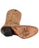 Image #5 - Lucchese Women's Handmade 1883 Laurelie Western Boots - Round Toe, Brown, hi-res