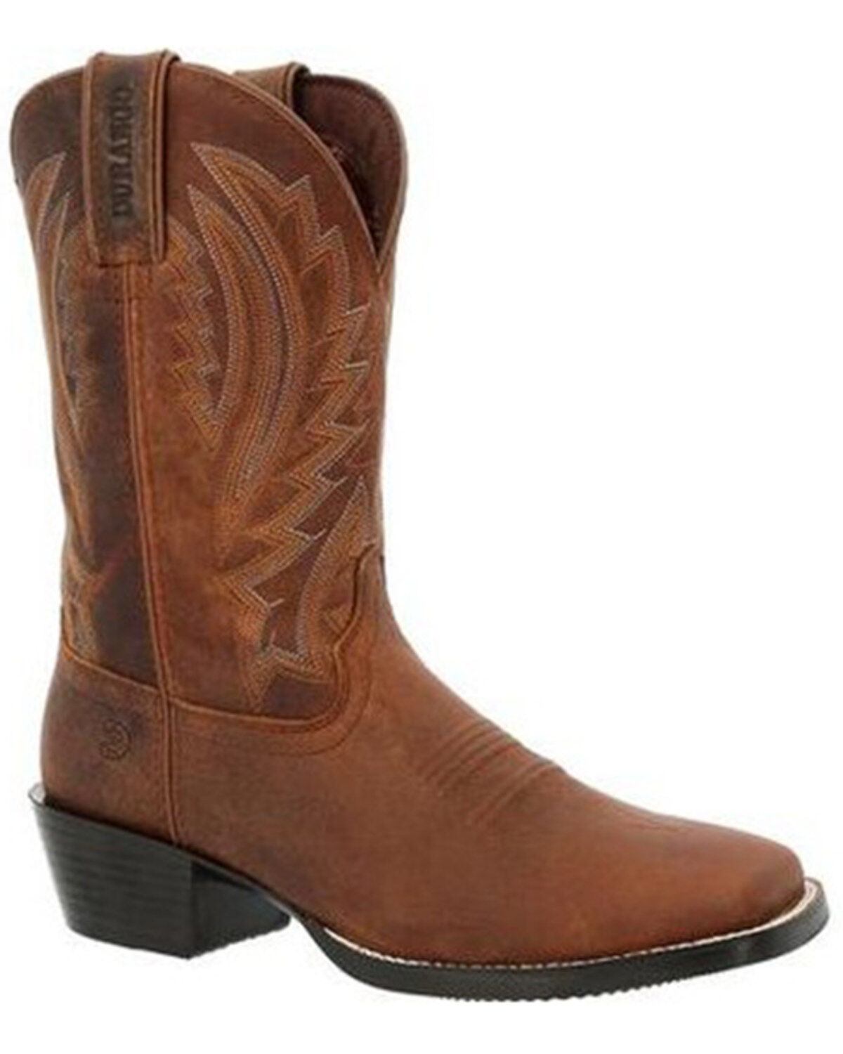 Durango Men's Westward Performance Western Boots - Broad Square Toe, Cognac, hi-res