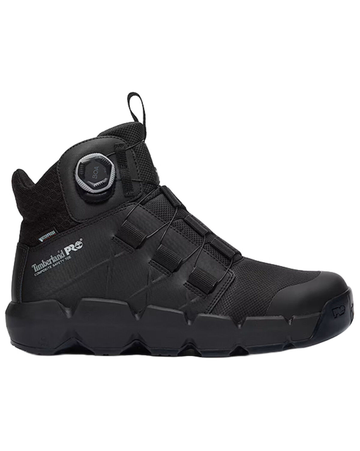 Image #2 - Timberland PRO&reg; Men's BOA&reg; Morphix 6" Waterproof Boots - Composite Toe, Black, hi-res