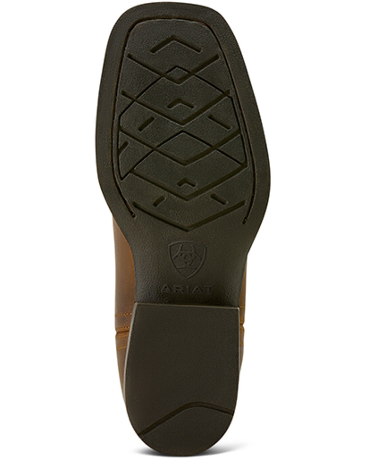 Image #7 - Ariat Boys' Booker Distressed Chelsea Boots - Broad Square Toe, Distressed Brown, hi-res