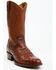 Image #1 - Cody James Black 1978® Men's Chapman Exotic Full-Quill Ostrich Western Boots - Medium Toe, Cognac, hi-res