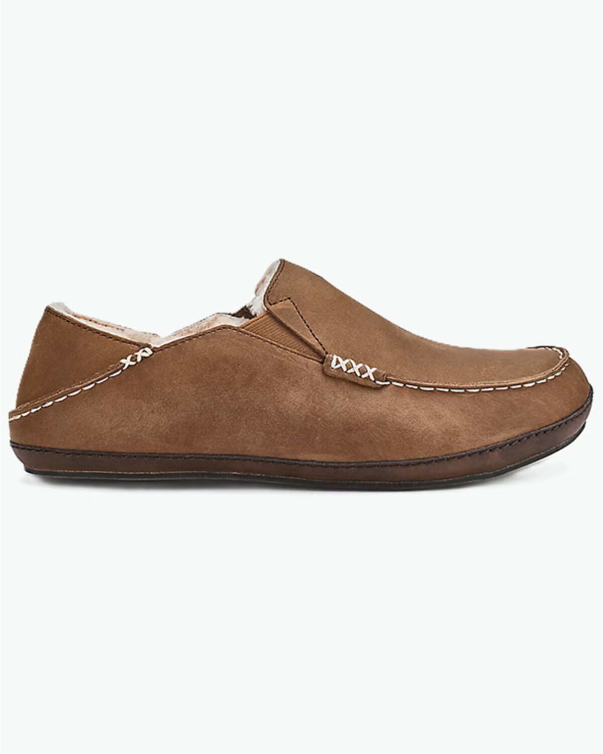 OluKai Men's Moloa Slippers, Tan, hi-res