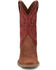 Image #4 - Justin Men's 11" Stampede Canter Western Boots - Broad Square Toe, Cognac, hi-res