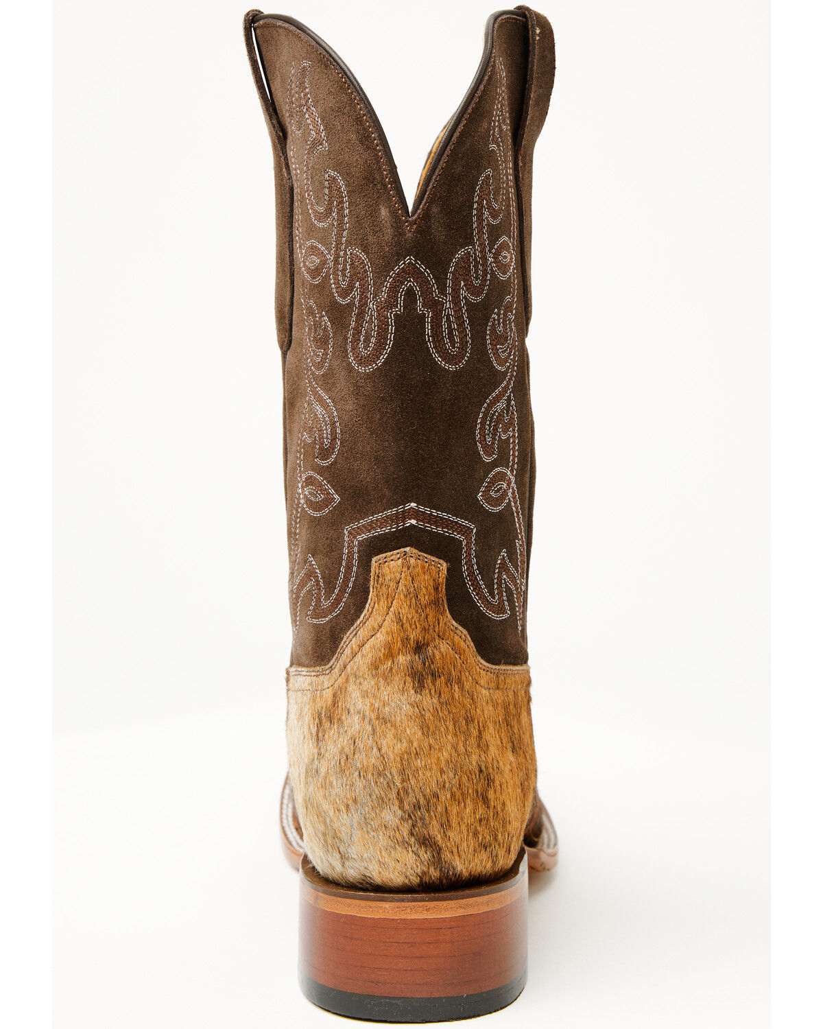 Image #5 - Cody James Men's Badlands Cowhide Western Boots - Broad Square Toe, , hi-res
