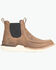 Image #2 - Double H Men's 6" Amos Chelsea Boots - Moc Toe, Tan, hi-res