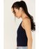 Image #2 - Cleo + Wolf Women's Abbie Sweater Tank , Navy, hi-res