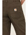 Image #4 - Carhartt Men's Rugged Flex&reg; Relaxed Straight Rigby Canvas Work Pants, Chocolate, hi-res
