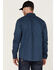 Image #4 - Cody James Men's FR Houndstooth Check Long Sleeve Snap Work Shirt , Medium Blue, hi-res