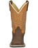 Image #4 - Smoky Mountain Little Boys' Adobe Western Boots - Broad Square Toe, Brown, hi-res