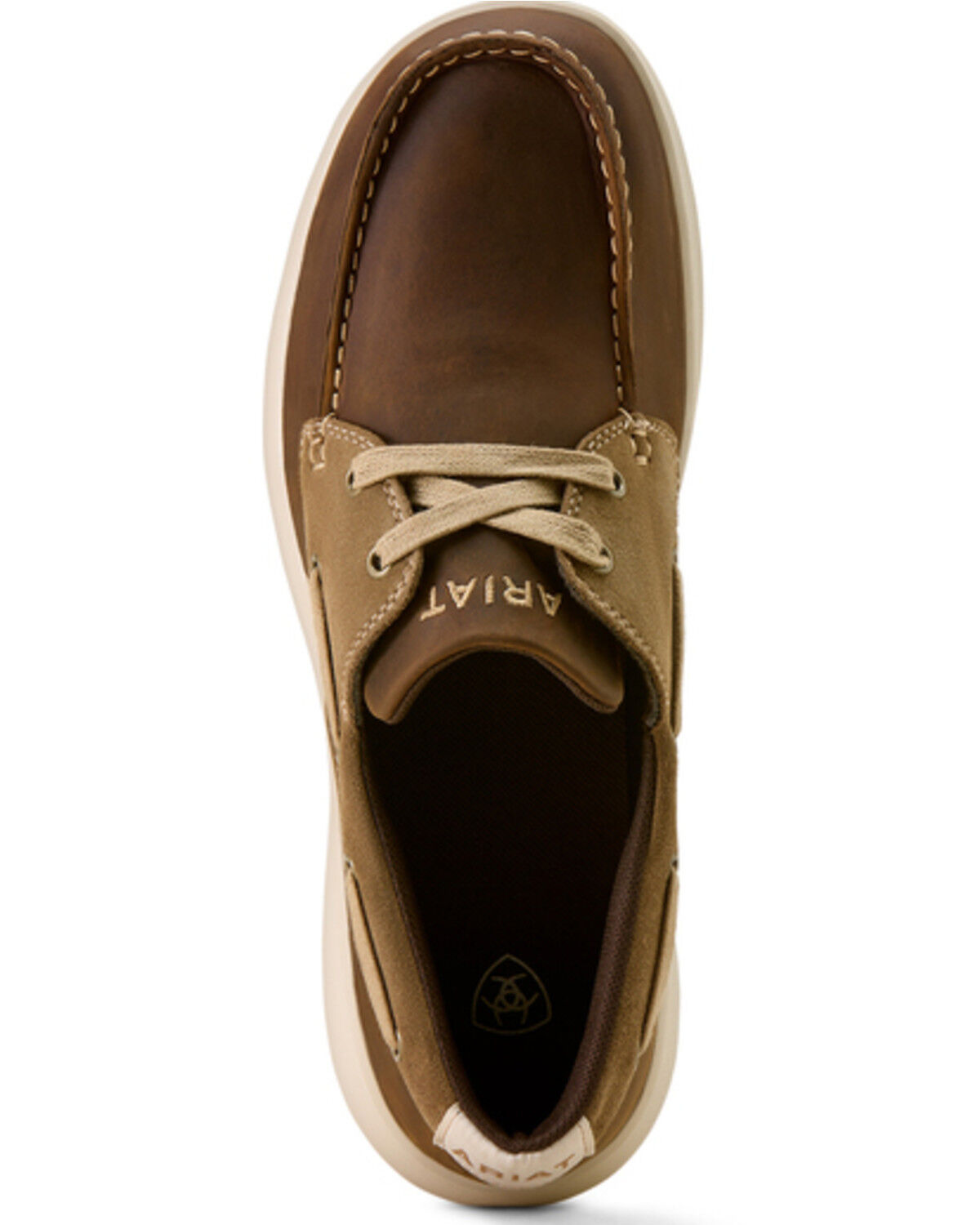Image #4 - Ariat Men's Hilo Shore Casual Driving Shoes - Moc Toe, Brown, hi-res