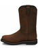 Image #3 - Justin Men's Drywall Waterproof Work Boots - Soft Toe, Brown, hi-res