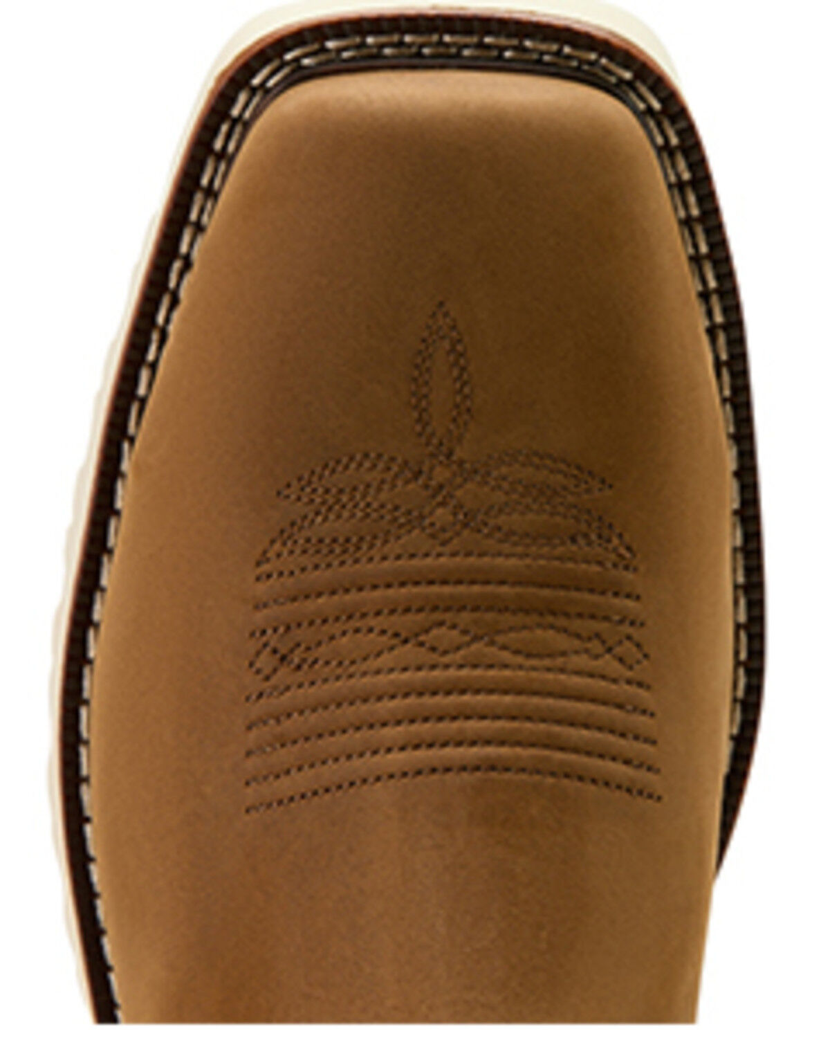 Image #4 - Ariat Men's Activator Waterproof Work Boots - Soft Toe, Brown, hi-res