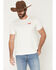 Image #1 - Levi's Men's Lasso Logo Short Sleeve Graphic T-Shirt, Off White, hi-res