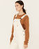 Image #2 - Carhartt Women's Rugged Flex&reg; Loose Fit Canvas Bib Overalls, Natural, hi-res