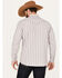 Image #4 - Moonshine Spirit&reg; Men's Cosmic Dobby Striped Long Sleeve Western Snap Shirt, Purple, hi-res