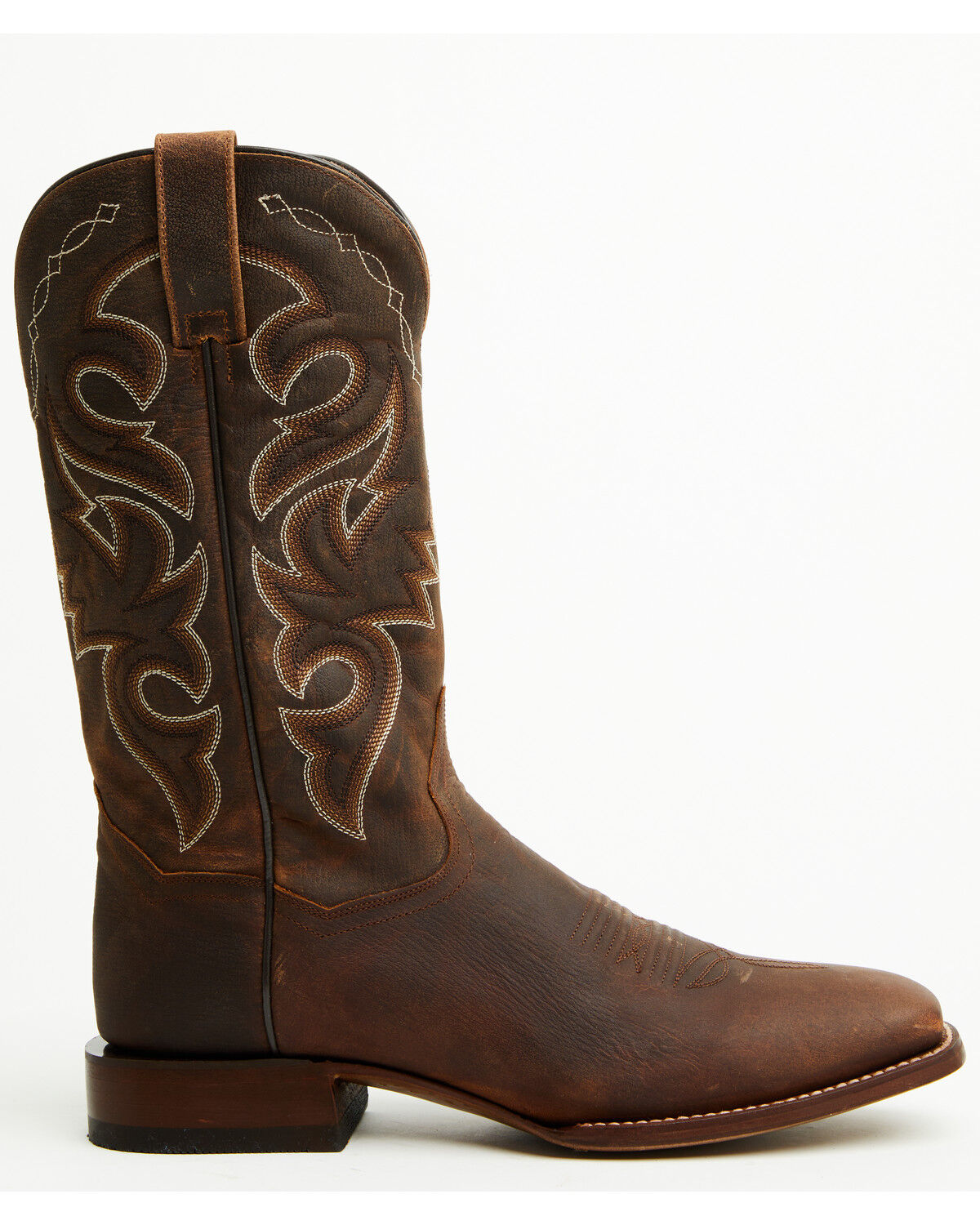 Image #2 - Dan Post Men's Remington Tall Western Boots - Square Toe, Brown, hi-res