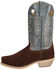 Image #3 - Smoky Mountain Men's Santa Fe Performance Western Boots - Square Toe , Dark Brown, hi-res