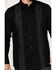 Image #3 - Moonshine Spirit&reg; Men's Embroidered Long Sleeve Snap Western Shirt, Black, hi-res