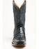 Image #4 - Cody James Black 1978&reg; Men's The Mason Exotic Caiman Western Boots - Square Toe, Navy, hi-res