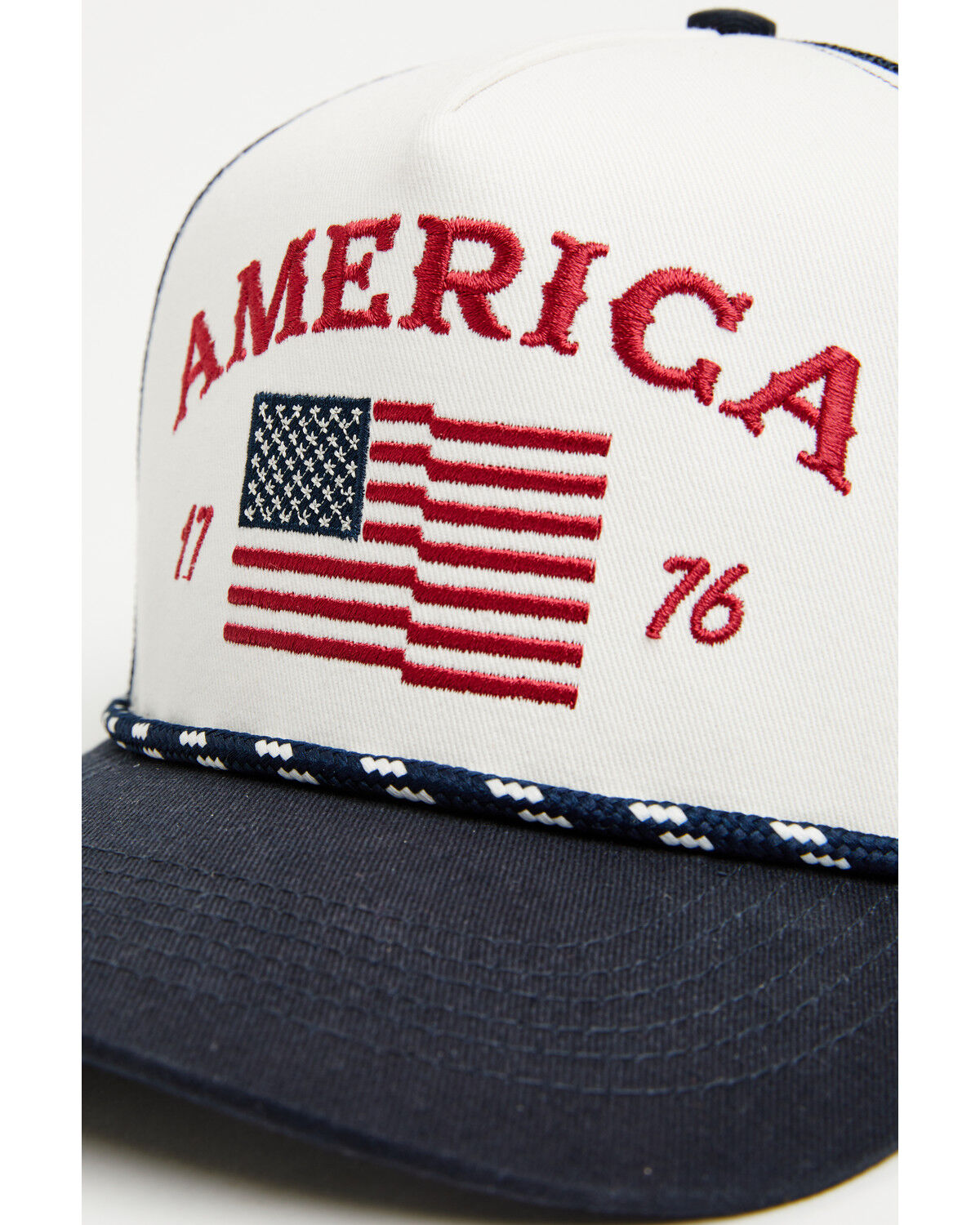 Image #2 - Cody James Men's American 1776 Ball Cap, Off White, hi-res