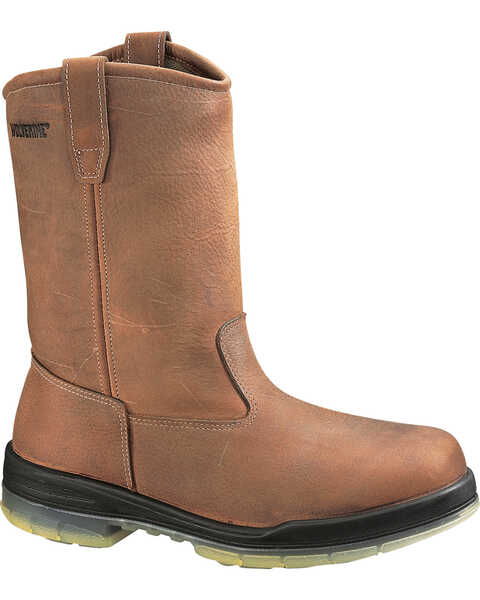 Image #1 - Wolverine Men's DuraShocks® Steel-Toe Insulated Waterproof Boots, Ceramic, hi-res