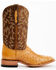 Image #2 - Cody James Men's Full-Quill Ostrich Exotic Western Boots - Broad Square Toe, Brown, hi-res