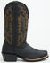 Image #2 - Justin Men's Frontier Cowboy Town Performance Western Boots - Square Toe, Black, hi-res