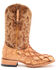 Image #2 - Cody James Men's Caramel Matte Pirarucu Exotic Western Boots - Broad Square Toe, Caramel, hi-res