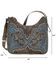 Image #2 - American West Annie's Secret Zip Top Shoulder Bag, Blue, hi-res