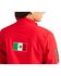 Image #2 - Ariat Women's Team Mexico Softshell Zip-Up Water Repellent Jacket, Red, hi-res