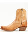 Image #3 - Cleo + Wolf Women's Fern Western Booties - Square Toe , Tan, hi-res