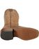 Image #5 - Boulet Women's Rancher Western Boots - Narrow Square Toe, Rustic Brn, hi-res